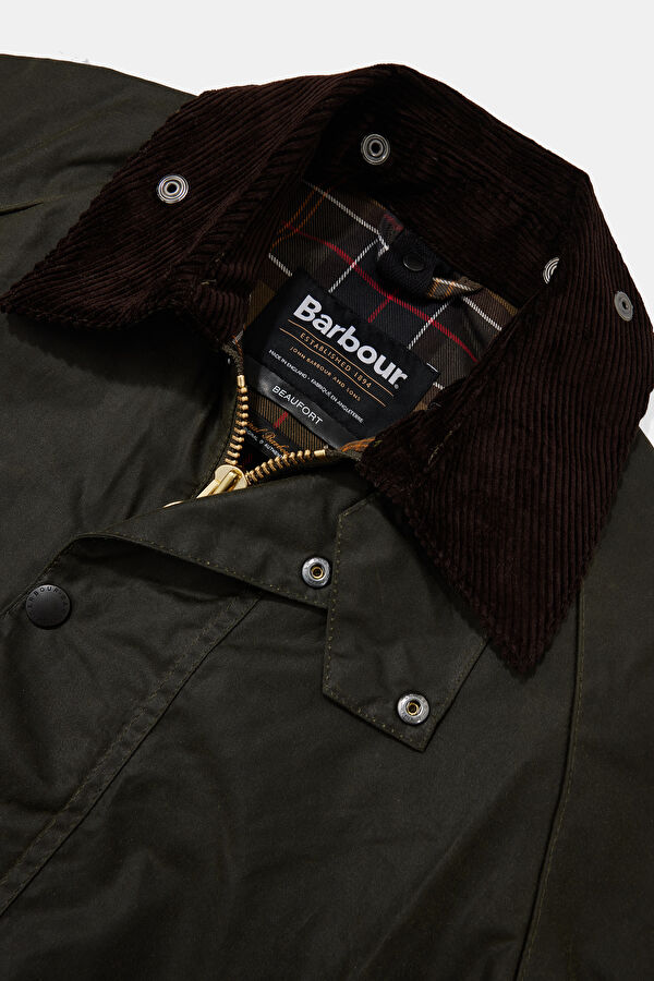 Beaufort Wax Khaki Men's Jacket 3