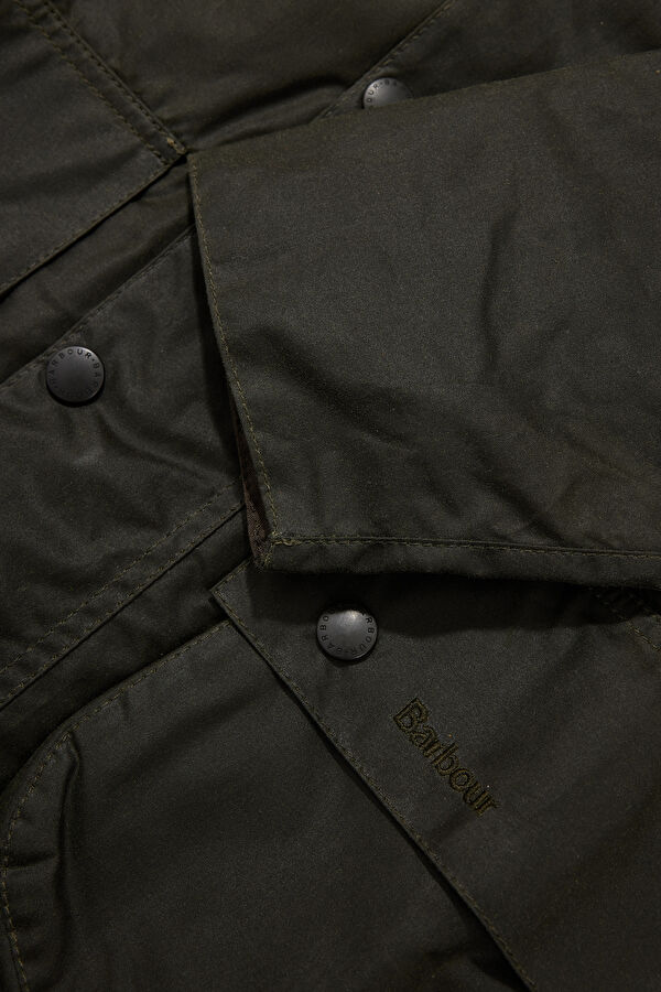 Beaufort Wax Khaki Men's Jacket 4