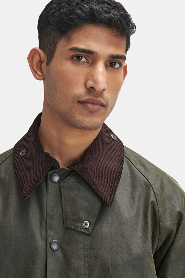 Beaufort Wax Khaki Men's Jacket 5