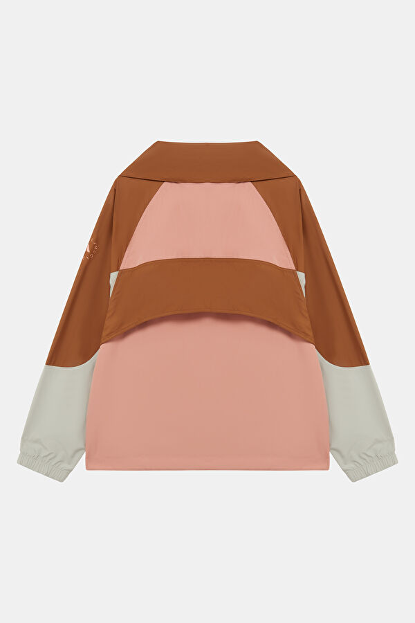 Kahve Relax Kalıp Dik Yaka Kadın Sweatshirt 5