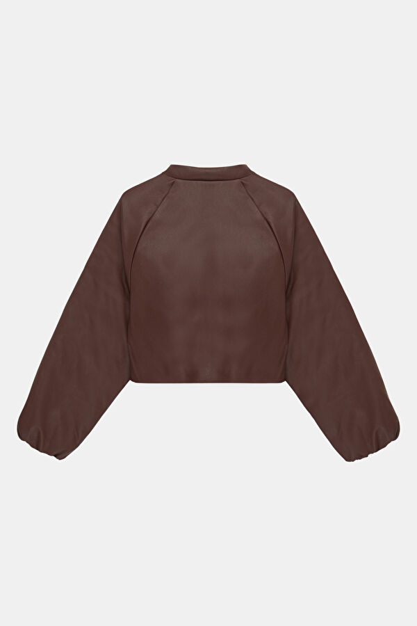 Burgundy Women's Jacket 2