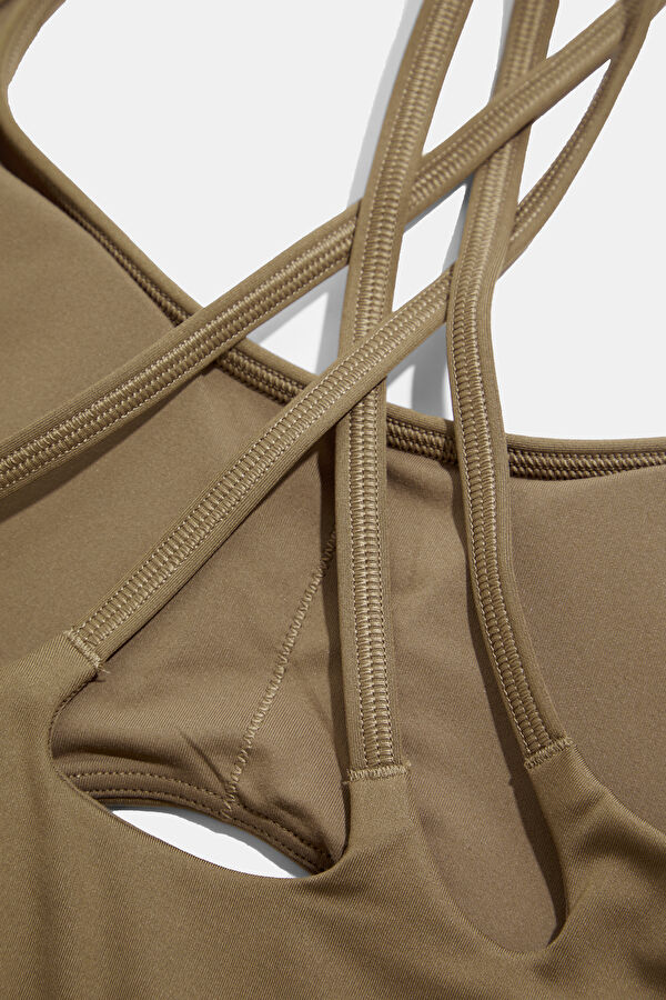 By Stella McCartney Coffee Women's Bralet 4