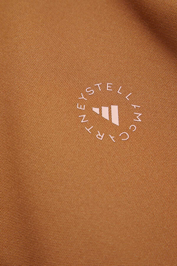 By Stella McCartney Kahve Relax Kalıp Dik Yaka Kadın Sweatshirt 7