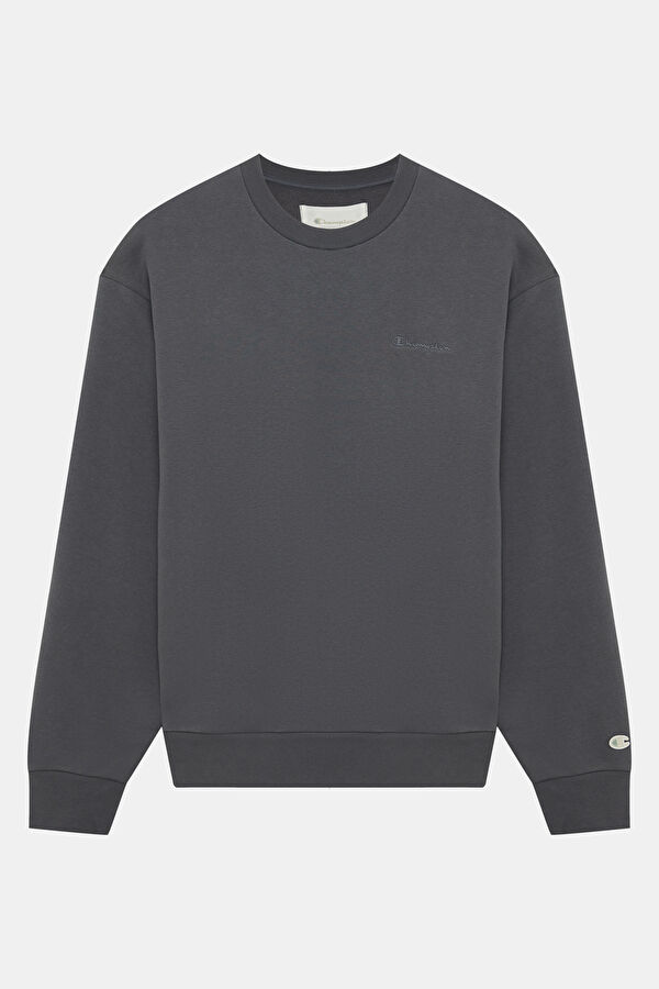Antrasit Relax Kalıp Erkek Sweatshirt