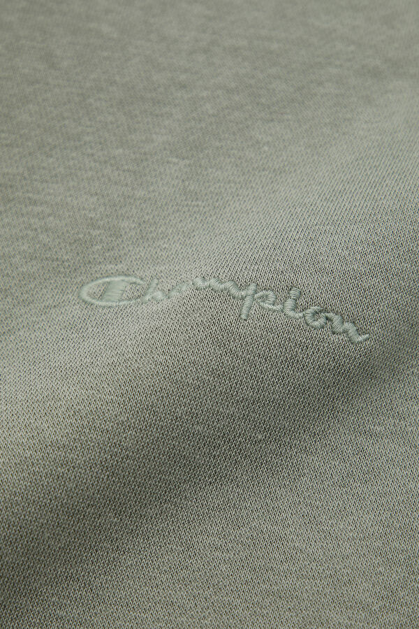 Yeşil Relax Kalıp Kapuşonlu Erkek Sweatshirt 4
