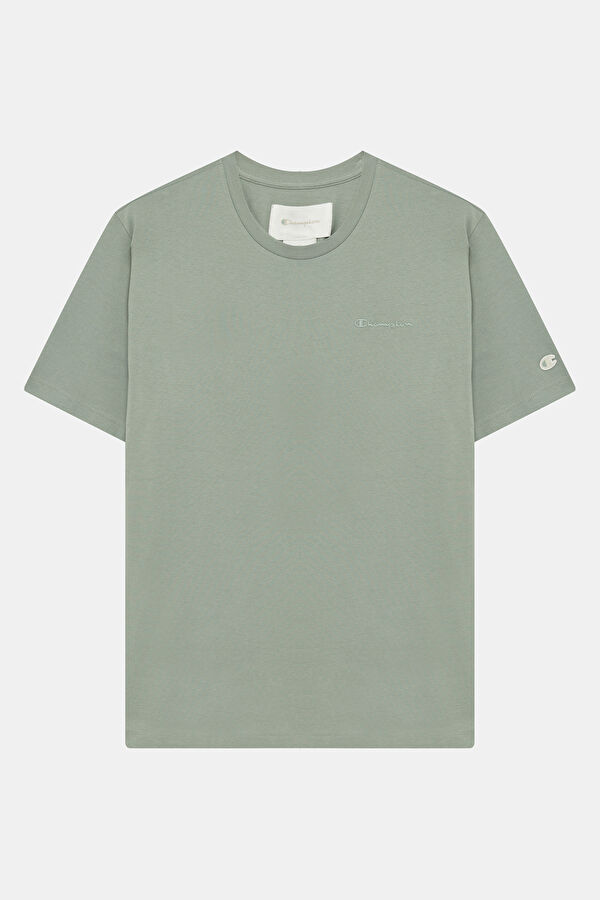 Relax Fit Green Crew Neck Men's T-Shirt