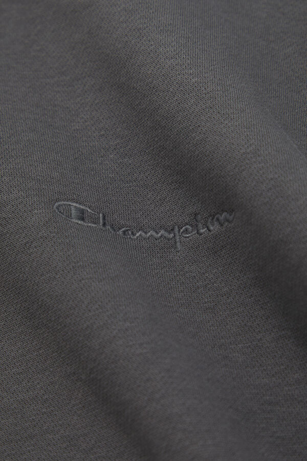 Antrasit Relax Kalıp Kapuşonlu Erkek Sweatshirt 4