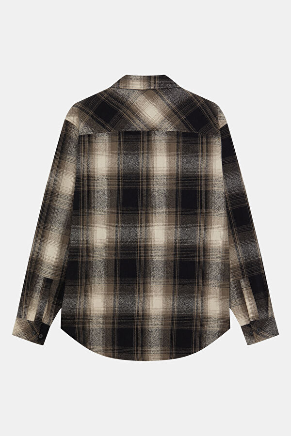 Men's Brown Buttoned Jacket 2