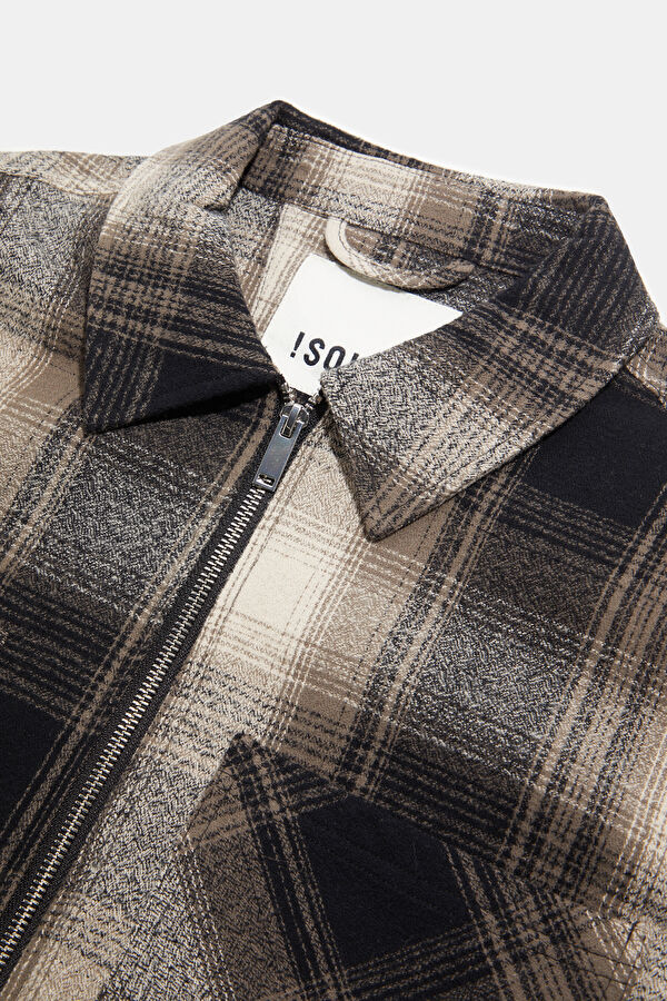 Men's Brown Buttoned Jacket 3