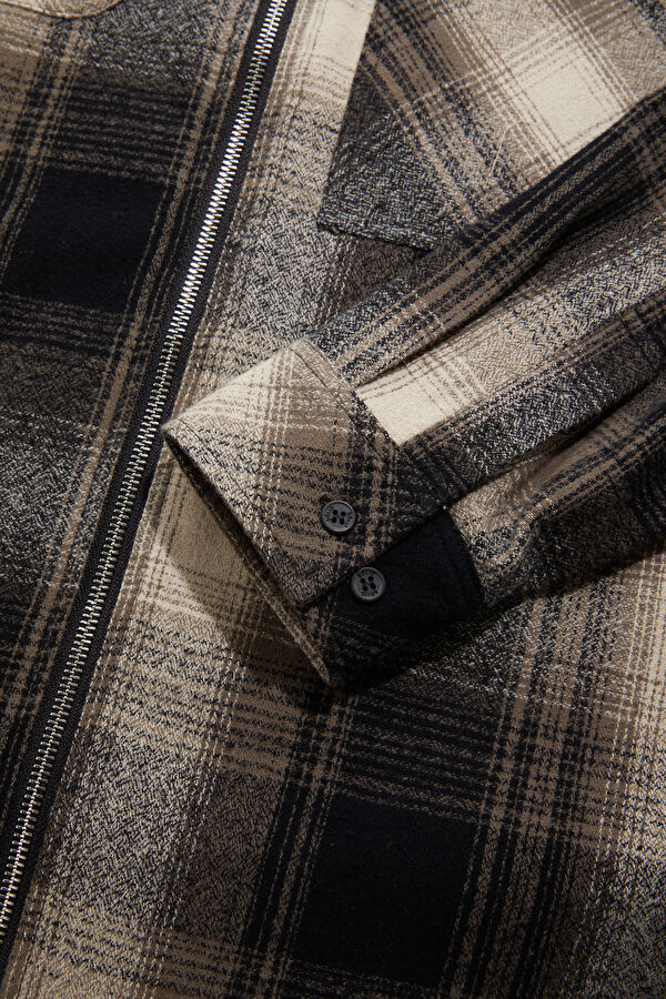 Men's Brown Buttoned Jacket 4