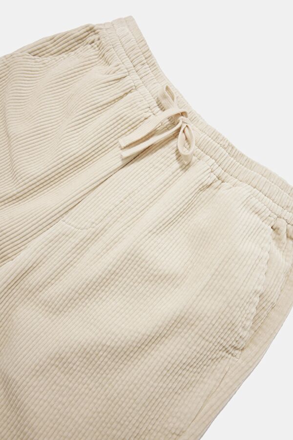 Cream Straight Men's Pants 3