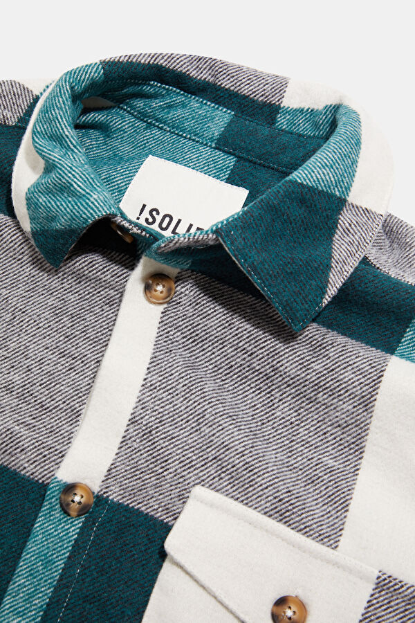 Multicolored Plaid Men's Shirt 3
