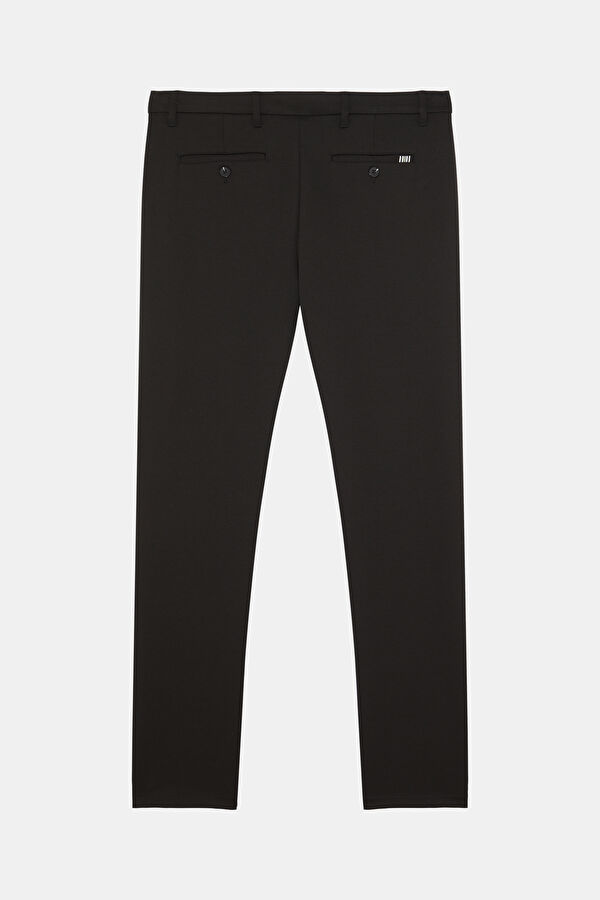 Black Slim Fit Men's Pants 2