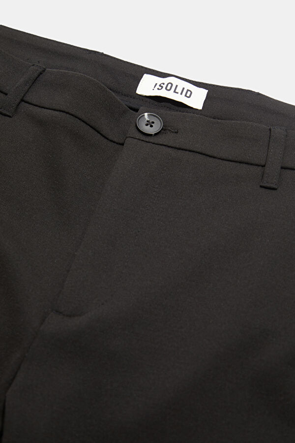 Black Slim Fit Men's Pants 3