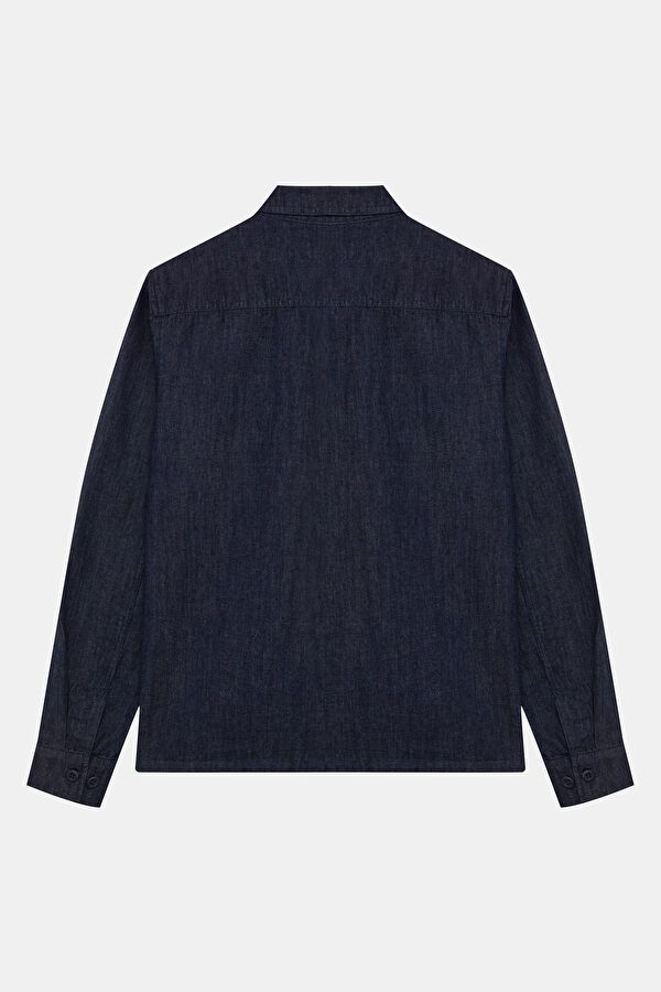 Navy Blue Men's Shirt 2