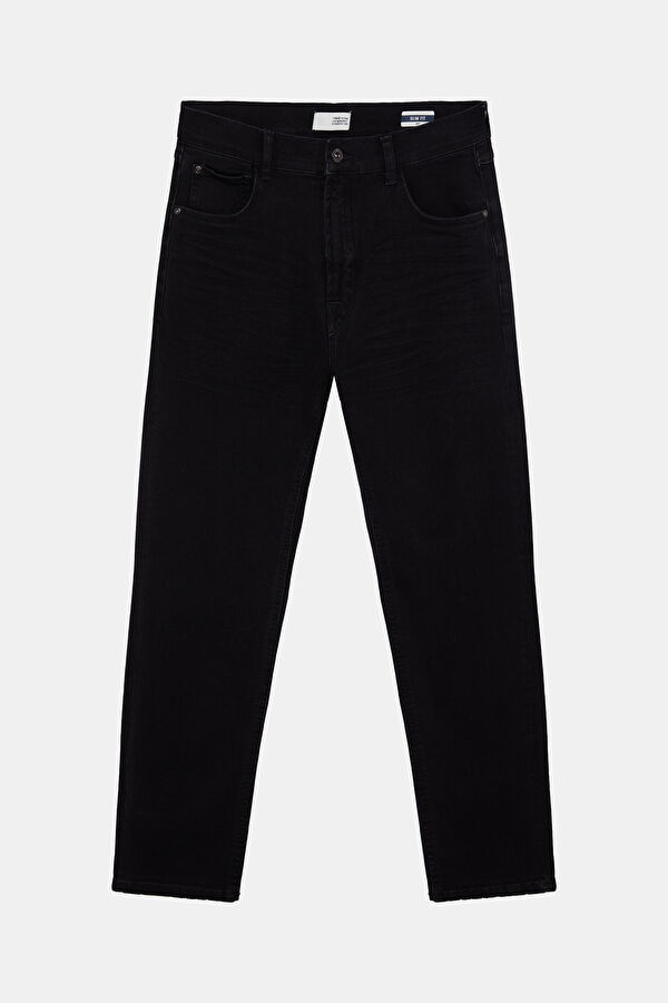 Lacivert Slim Fit Erkek Jean Pantolon
