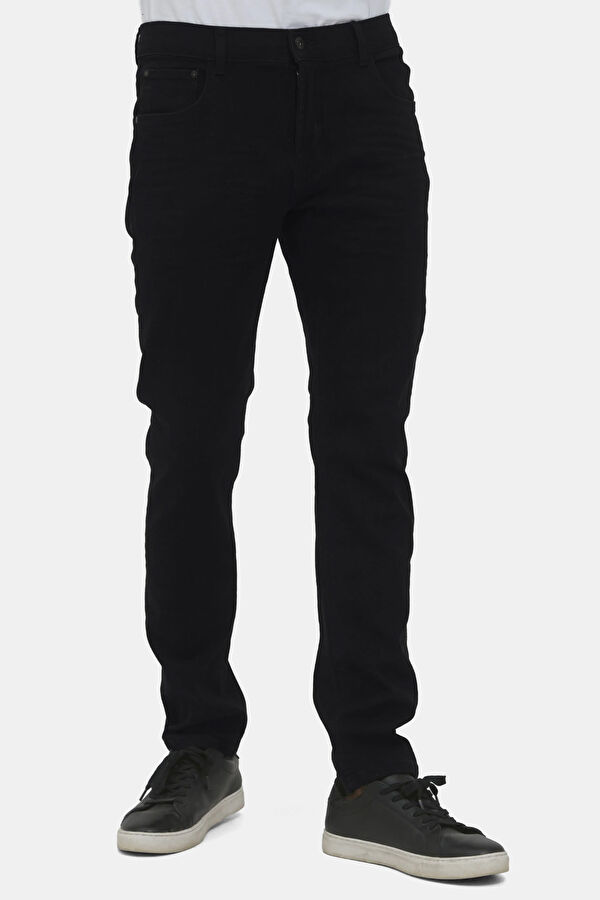 Lacivert Slim Fit Erkek Jean Pantolon 2