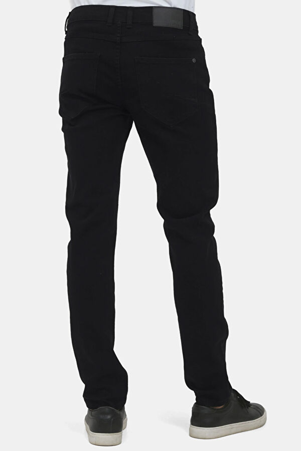 Lacivert Slim Fit Erkek Jean Pantolon 3