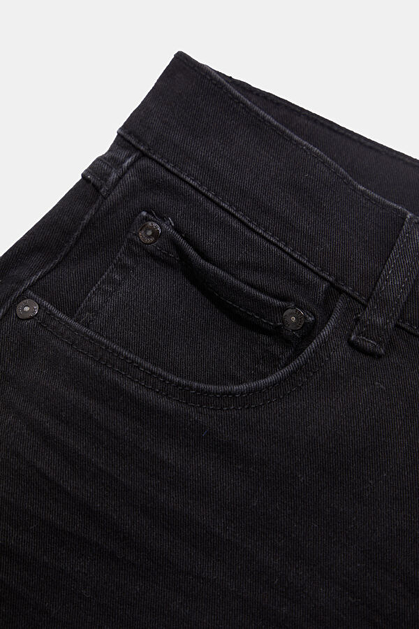 Lacivert Slim Fit Erkek Jean Pantolon 6
