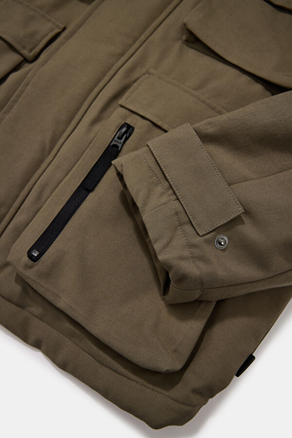 Khaki Men's Jacket 7