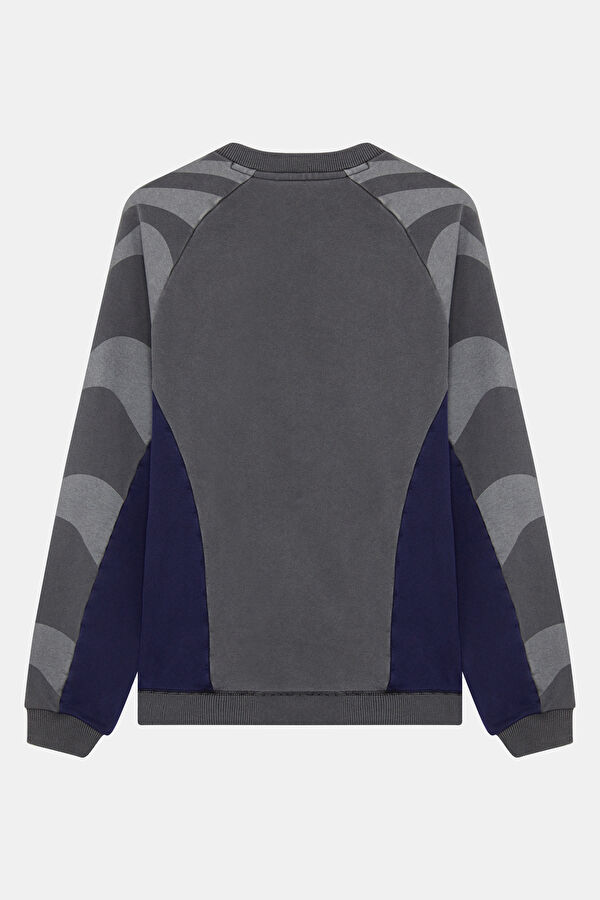 X KidSuper Multicolored Relax Fit Crew Neck Men's Sweatshirt 2