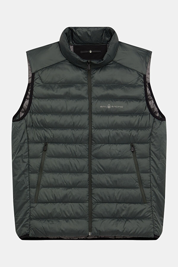 Dark Green Men's Vest