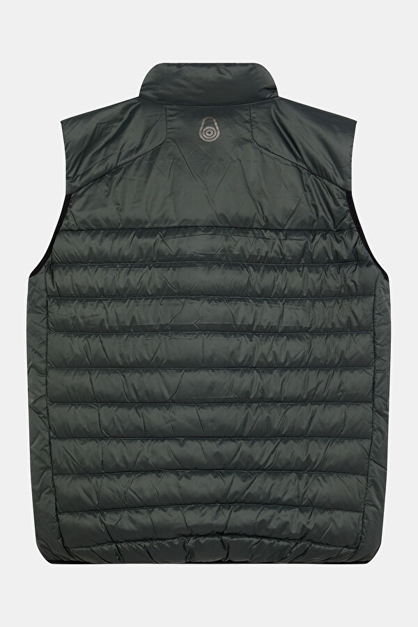 Dark Green Men's Vest 2