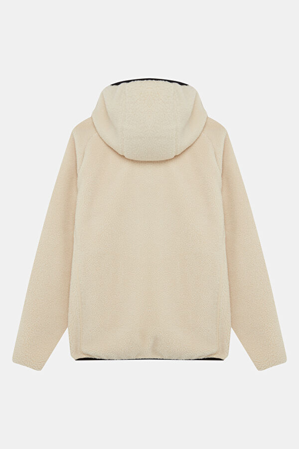 Cream Zip-Up Men's Jacket 2