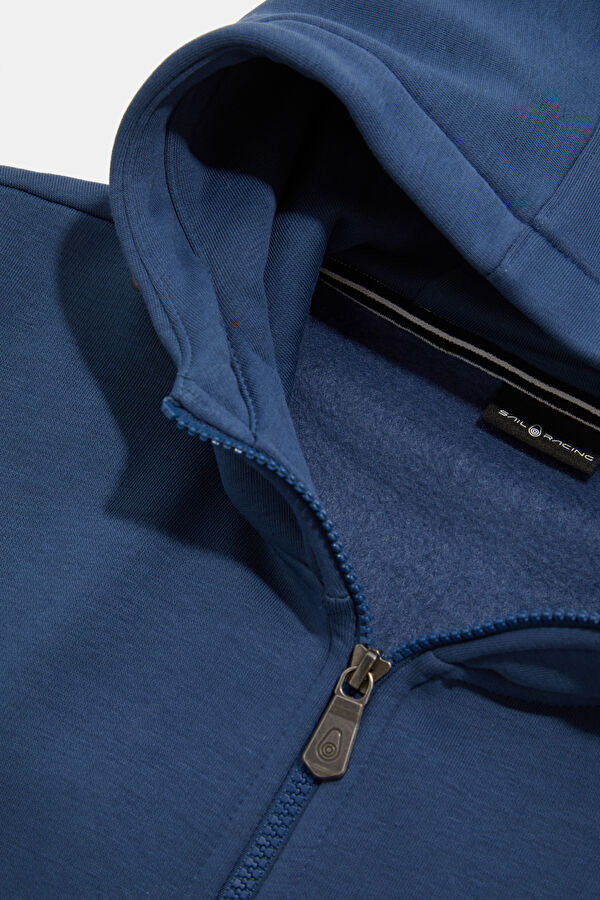 Mavi Relax Kalıp Kapuşonlu Erkek Sweatshirt 3