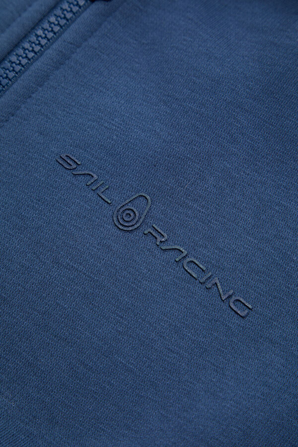Mavi Relax Kalıp Kapuşonlu Erkek Sweatshirt 4