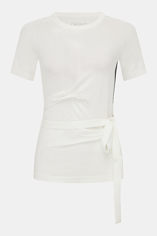 White Crew Neck Women's T-Shirt
