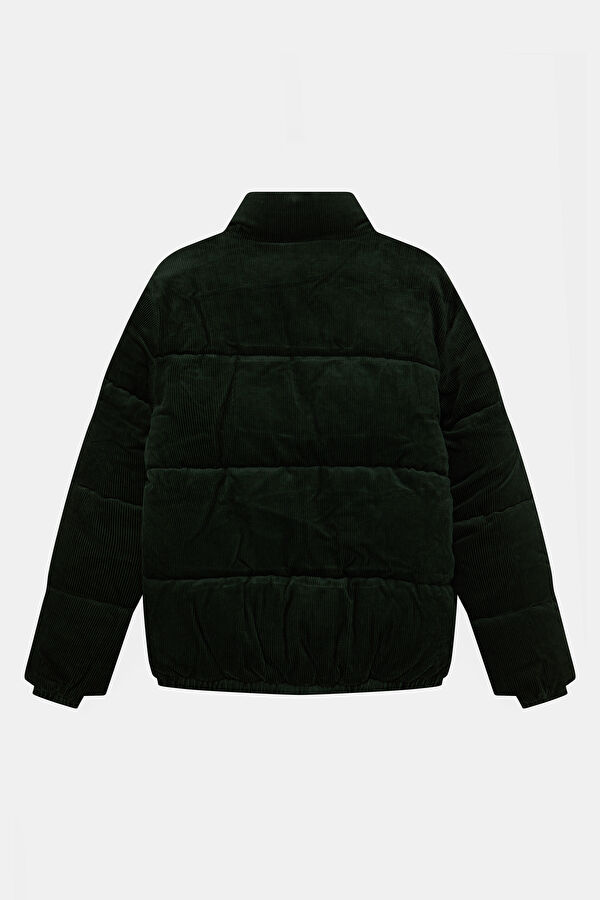 Dark Green Men's Jacket 2