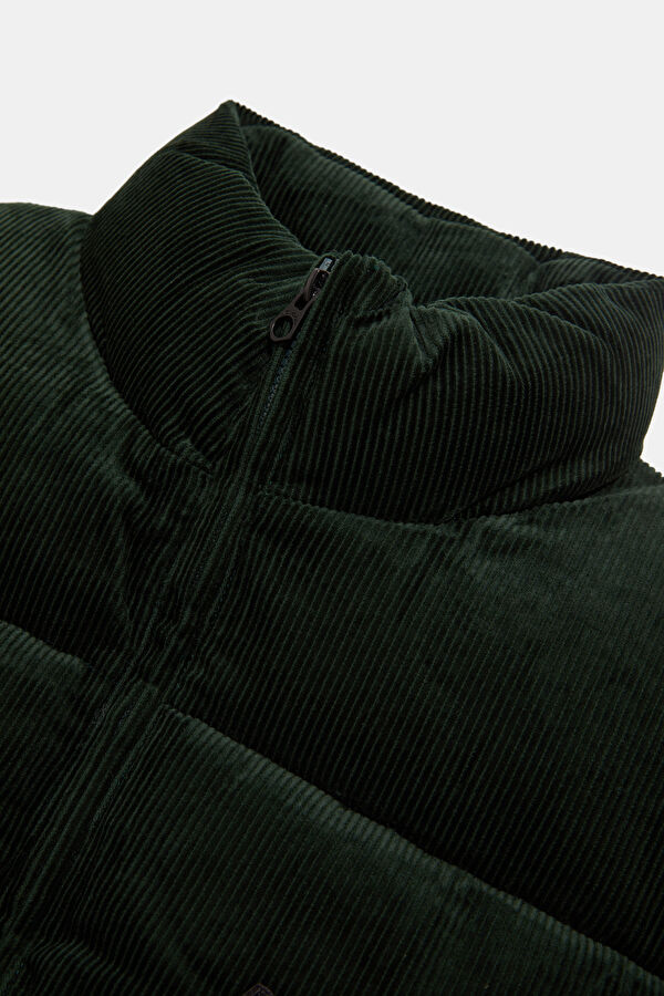 Dark Green Men's Jacket 3