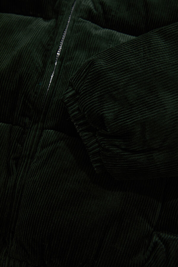 Dark Green Men's Jacket 5