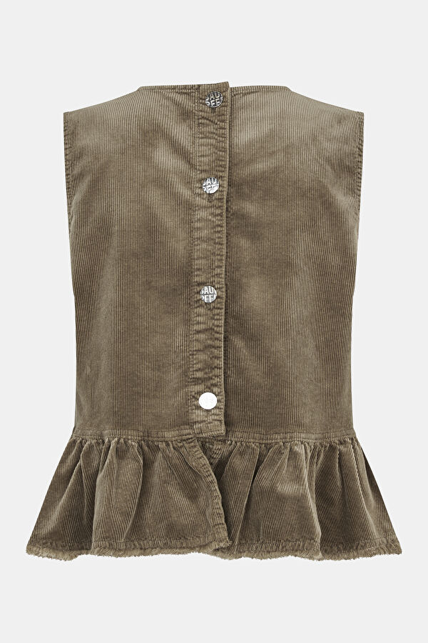 Mink Sleeveless Women's Blouse 2