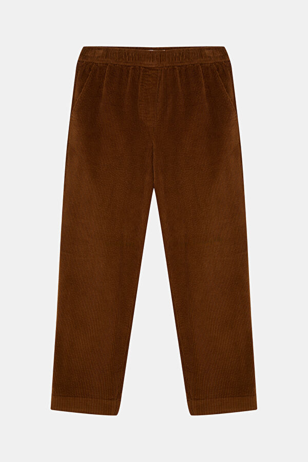 Taba Wide Leg Kadın Pantolon