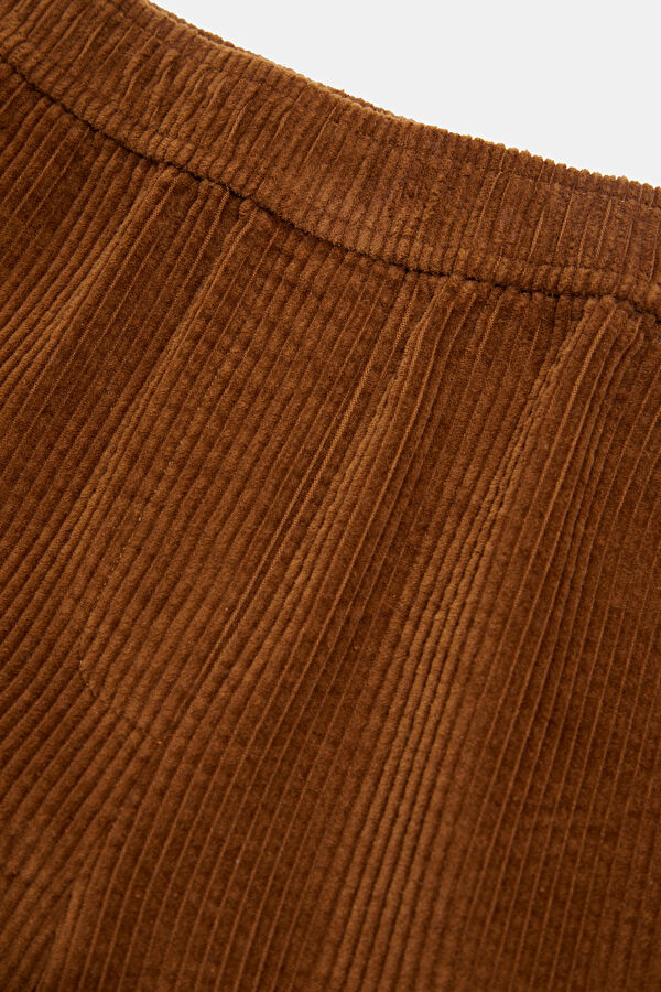 Taba Wide Leg Kadın Pantolon 3