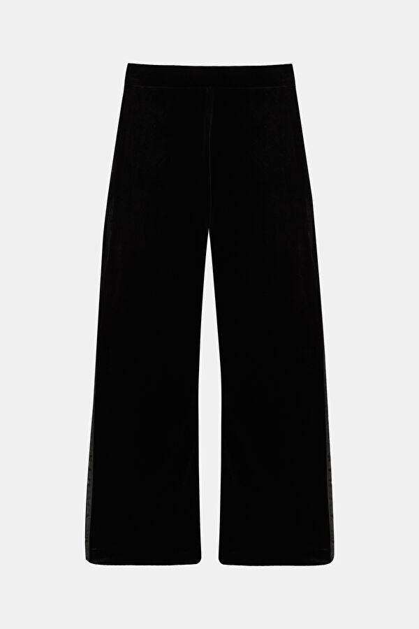 Black Wide Leg Women's Pants 2