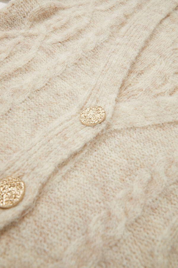Cream Women's Cardigan 3
