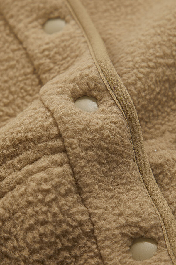 Dark Beige Women's Coat 5