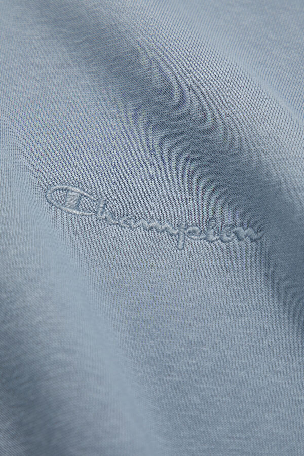 Mavi Kapuşonlu Kadın Sweatshirt 4