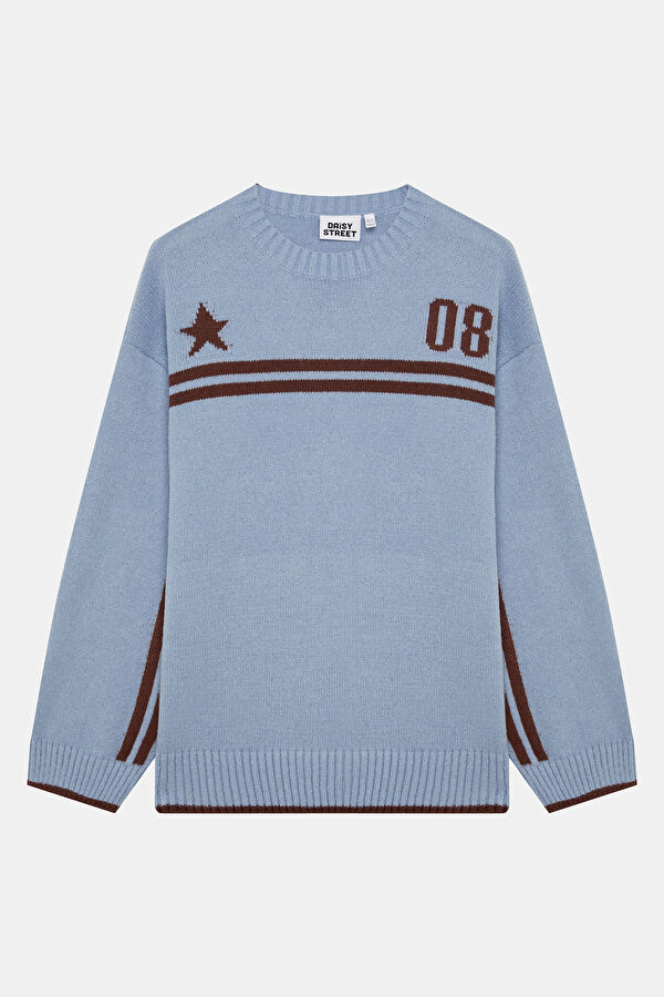 Light Blue Women's Sweater 4