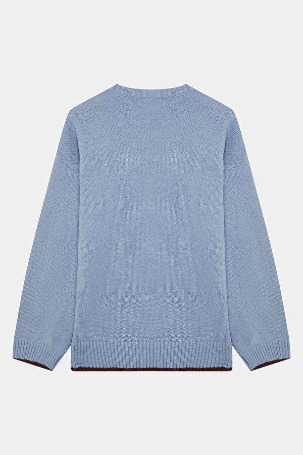 Light Blue Women's Sweater 5