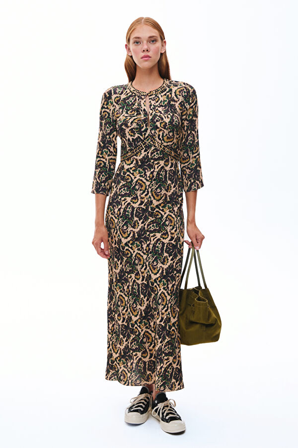Ecru Midi Women's Dress
