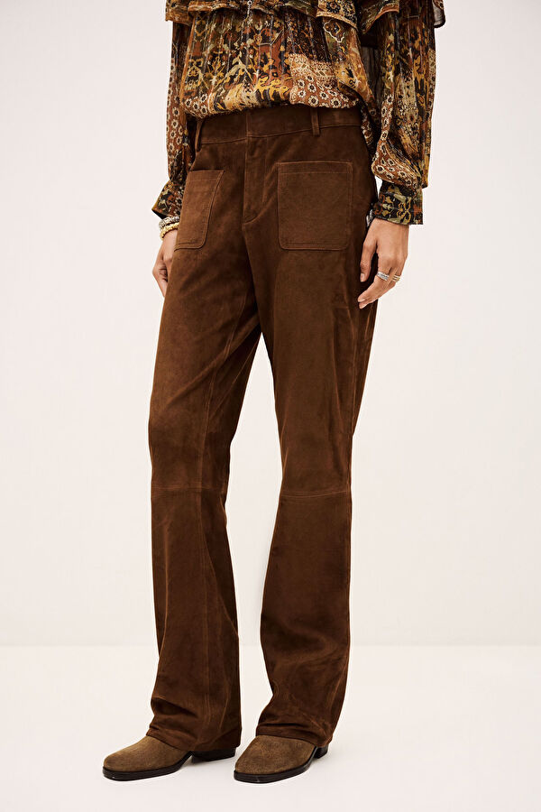 Tarçın Wide Leg Kadın Pantolon 2