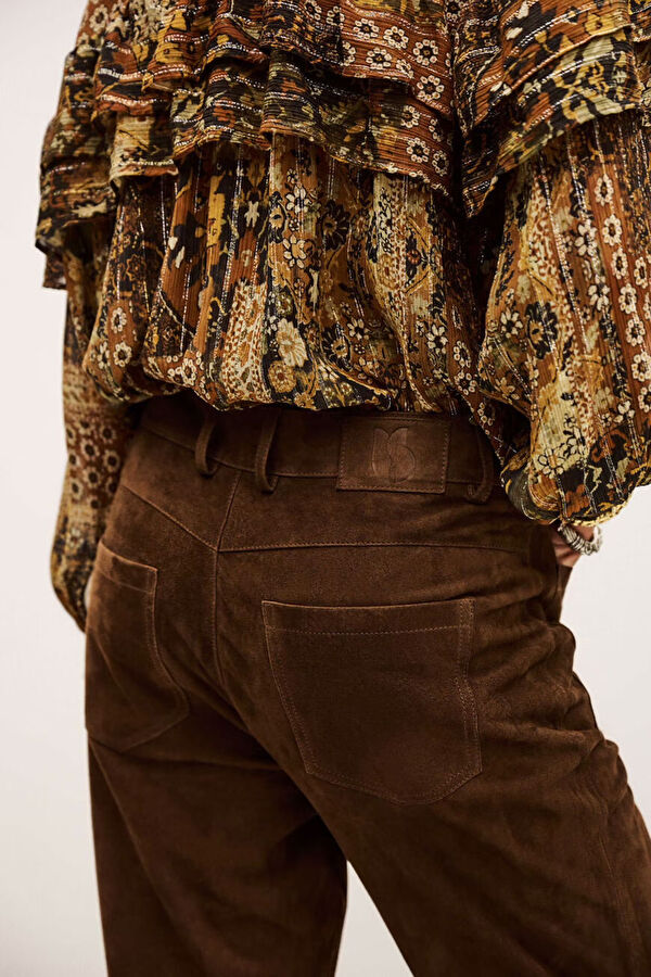 Tarçın Wide Leg Kadın Pantolon 4