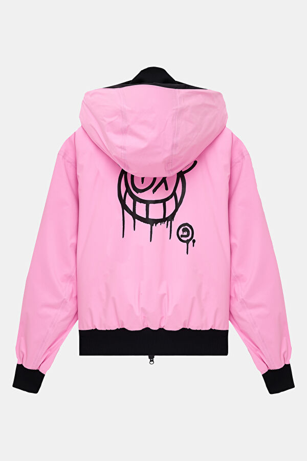 Pembe Liyosel Kadın Mont 2