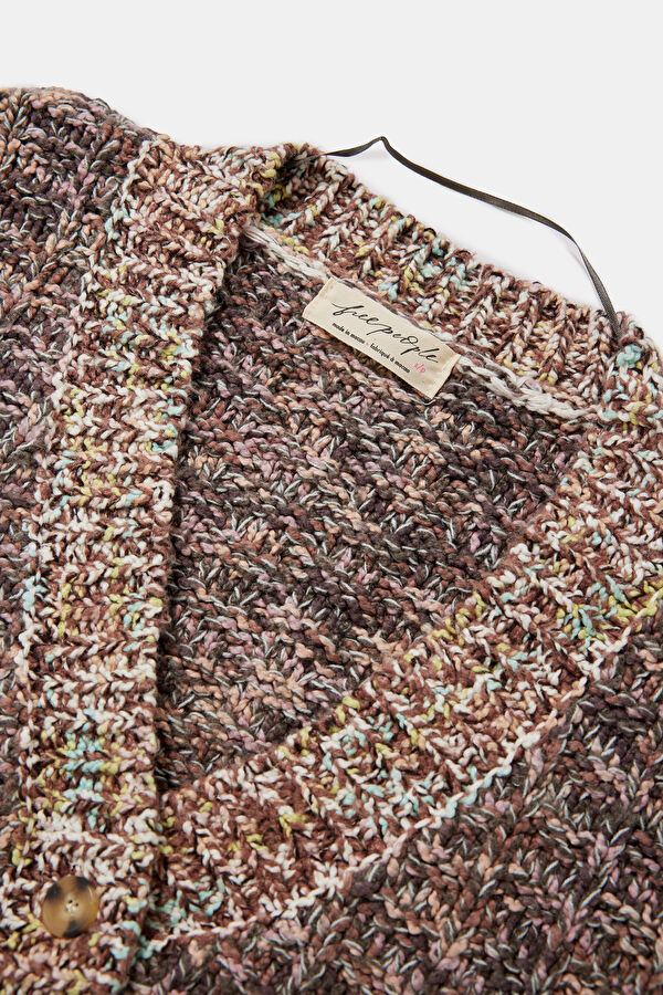 Mink Patterned Women's Cardigan 3