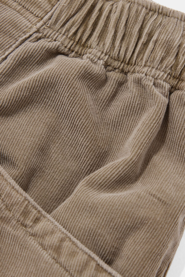 Bej Loose Fit Kadın Pantolon 7