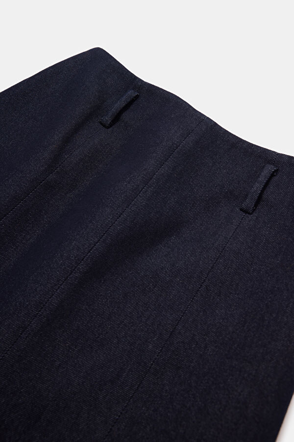 Navy Blue Women's Skirt 3